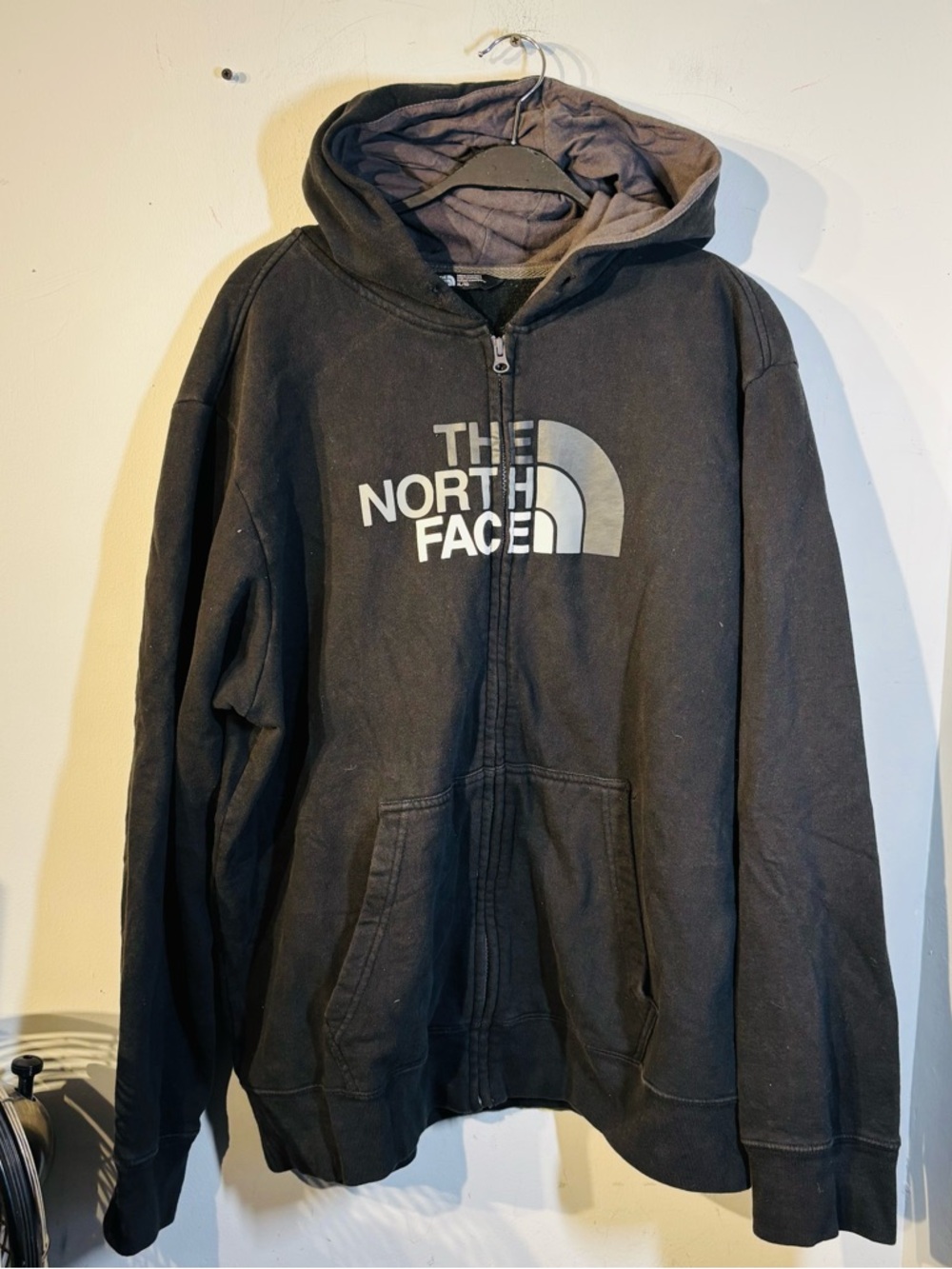 The North Face Men's Half Dome Full Zip Hoodie USED Size X